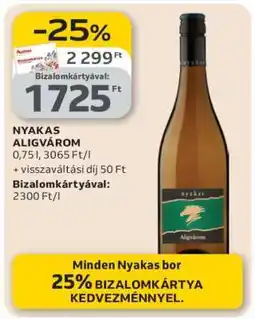 Auchan Nyakas Aligvárom ajánlat