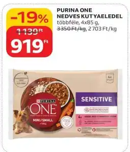 Auchan Purina One nedves kutyaeledel ajánlat