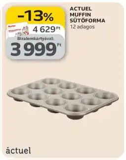 Auchan ACTUEL MUFFIN SÜTŐFORMA ajánlat