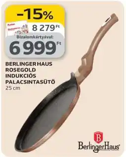 Auchan BERLINGER HAUS ROSEGOLD INDUKCIÓS PALACSINTASÜTŐ ajánlat