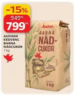 Auchan Auchan Kedvenc Barna Nádcukor ajánlat