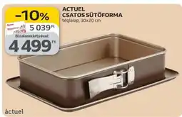 Auchan ACTUEL CSATOS SÜTŐFORMA ajánlat
