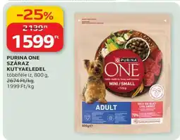 Auchan PURINA ONE Száraz kutyaeledel ajánlat