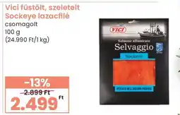 Spar Vici füstölt, szeletelt Sockeye lazacfilé ajánlat