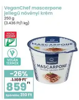 Spar VEGANCHEF MASCARPONE JELLEGŰ NÖVÉNYI KRÉM ajánlat