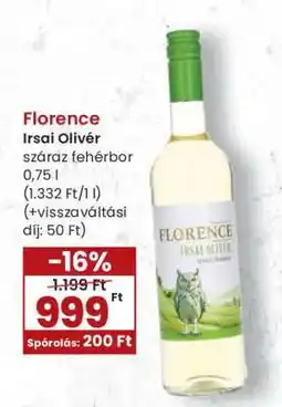 Spar Florence Irsai Olivér ajánlat
