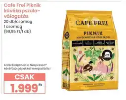 Spar Cafe Frei Piknik kávékapszula-válogatás ajánlat