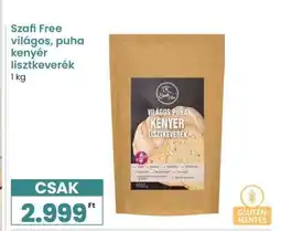 Spar Szafi Free világos puha kenyér lisztkeverék ajánlat