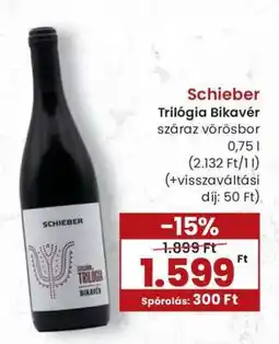 Spar Schieber Trilógia Bikavér ajánlat