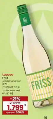 Spar Laposa Friss ajánlat