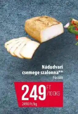 Coop Nádudvari csemege szalonna ajánlat