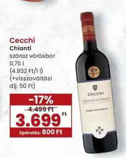 Spar Cecchi Chianti ajánlat