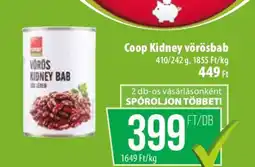 Coop Coop Kidney vörösbab ajánlat