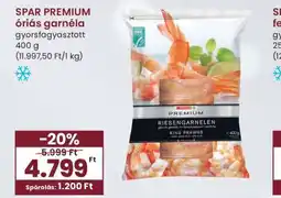 Spar SPAR PREMIUM óriás garnéla ajánlat