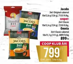 Coop Jacobs 3in1 Original cukorral ajánlat