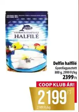 Coop Delfin halfilé ajánlat