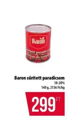 Coop Baron sűrített paradicsom ajánlat