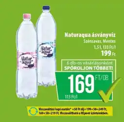Coop NATURAQUA ÁSVÁNYVÍZ ajánlat