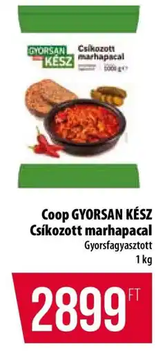 Coop Coop GYORSAN KÉSZ Csíkozott marhapacal ajánlat