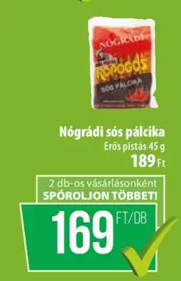 Coop Nógrádi sós pálcika ajánlat