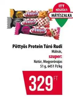 Coop Pöttyös Protein Túró Rudi ajánlat