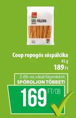 Coop Coop ropogós sóspálcika ajánlat