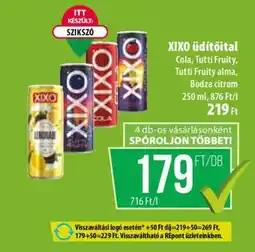 Coop XIXO Üdítőital ajánlat