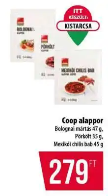Coop Coop alappor ajánlat