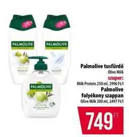 Coop Palmolive tusfürdő és folyékony szappan ajánlat