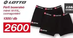 Kik LOTTO Férfi boxerals ajánlat