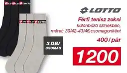 Kik LOTTO Férfi tenisz zokni ajánlat