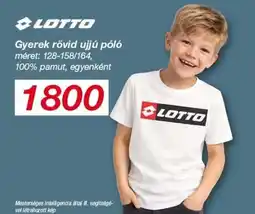 Kik LOTTO Gyerek rövid ujjú pl ajánlat