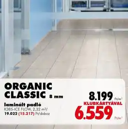 Diego ORGANIC CLASSIC laminált padl ajánlat