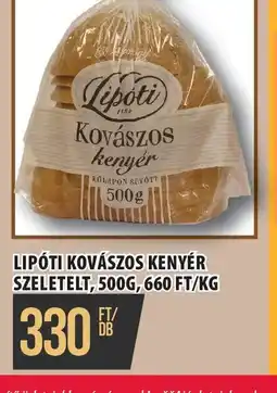 Coop LIPTI KOVÁSZOS KENYÉR ajánlat