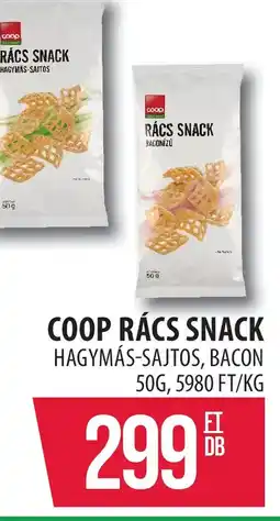 Coop COOP RÁCS SNACK ajánlat