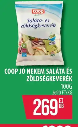 Coop COOP J NEKEM SALÁTA ÉS ZÖLDSÉGKEVERÉK ajánlat