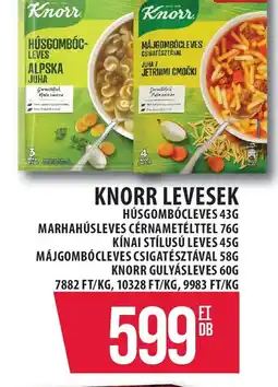 Coop KNORR LEVESEK ajánlat