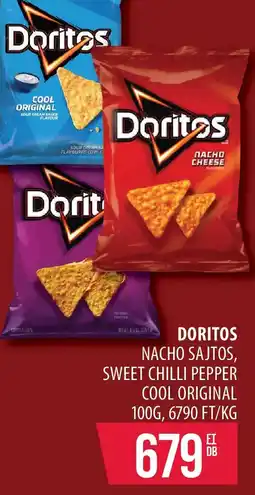 Coop DORITOS chips ajánlat