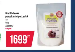 Coop Dia-Wellness porcukorhelyettesítő ajánlat