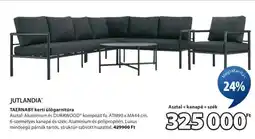 JYSK JUTLANDIA TAERNABY kerti ülőgarnitúra ajánlat