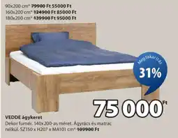 JYSK VEDDE ágykeret ajánlat