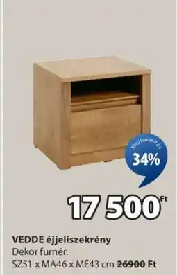 JYSK VEDDE ÉJJELISZEKRÉNY ajánlat