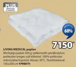 JYSK LIVING MEDICAL PAPLAN ajánlat
