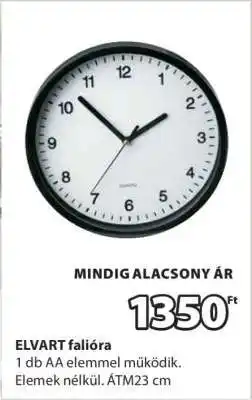JYSK ELVART falióra ajánlat