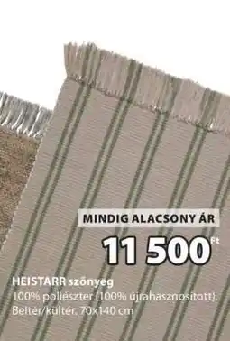 JYSK HEISTARR szőnyeg ajánlat