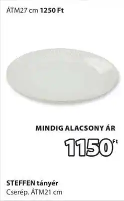 JYSK STEFFEN tányér ajánlat