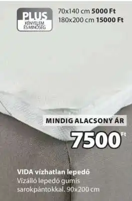 JYSK VIDA vízhatlan lepedő ajánlat