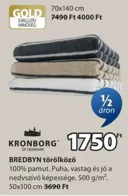 JYSK BREDBYN törölköző ajánlat