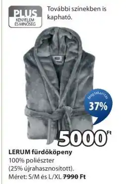 JYSK LERUM fürdőköpeny ajánlat