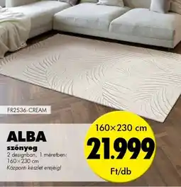 Diego ALBA szőnyeg ajánlat